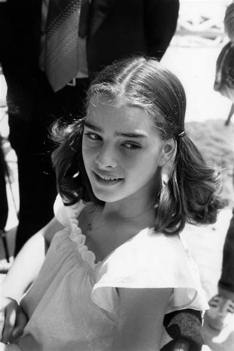 Brooke Shields 13 Years Old In Cannes By Rue Des Archives Art Print