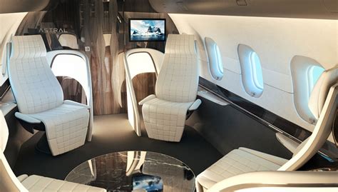 This Luxury Private Jet Interior Is As Comfortable And Stylish As It