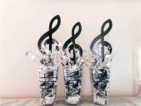 Music Centerpieces Music Party Decorations Music Themed Parties