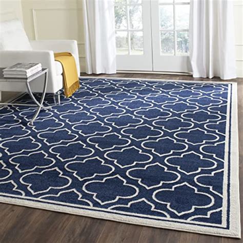 Well woven woden blue indoor/outdoor flat weave pile solid color border pattern area rug 8x10 (7'10 x 9'10) 4.7 out of 5 stars 302 $149.00 $ 149. Outdoor Rugs 8x10: Amazon.com