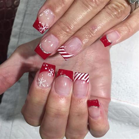 These 25 Snowflake Nail Designs Will Have You Feeling Chill Af
