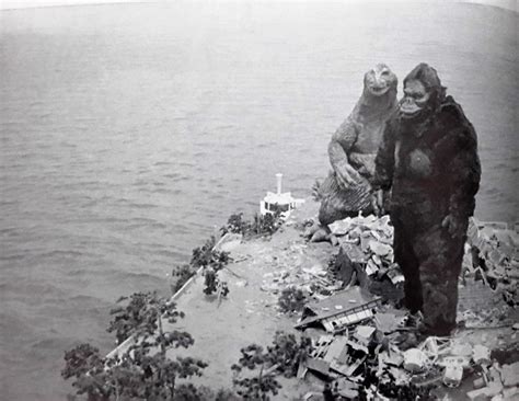 Godzilla emerges from an iceberg and makes his way towards japan. Talkback: King Kong vs. Godzilla (1962) - Page 23 - Toho ...