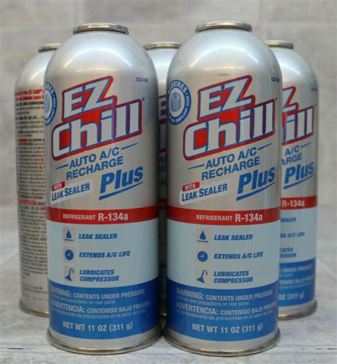 Ez Chill R134a Ac Recharge Kit Refill With Leak Sealer Plus For Sale