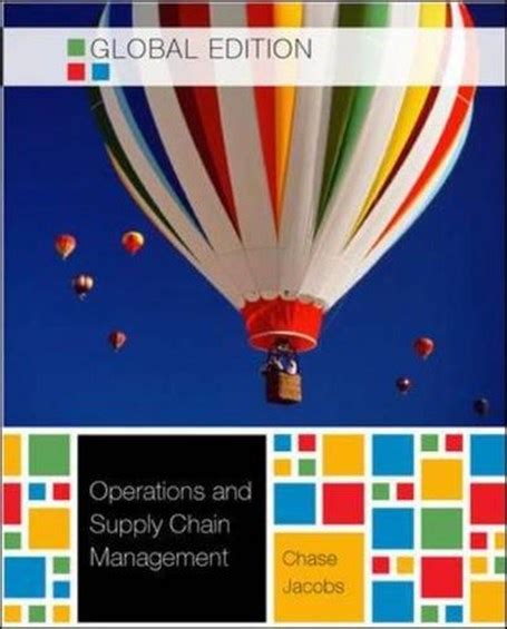 Operations And Supply Chain Management 13th Ed Global Edition