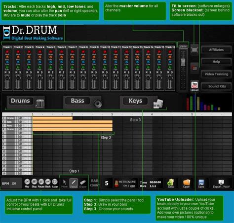 Beat makers software: Dr. Drum Digital Beat making software