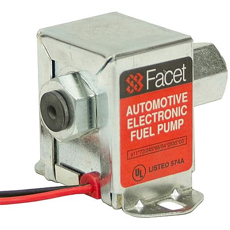 12 Volt Dc Facet 40106 Electronic Fuel Pump Fuel Pumps Engine