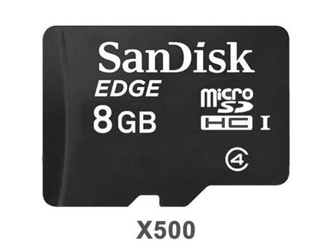 Sandisk Kit Of Qty 500 X Sandisk Edge 8gb Microsdhc Sdsdqab 008g