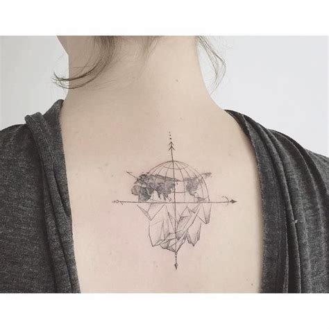 Breathtaking Minimalist Compass Tattoo Ideas Small Tattoos Compass