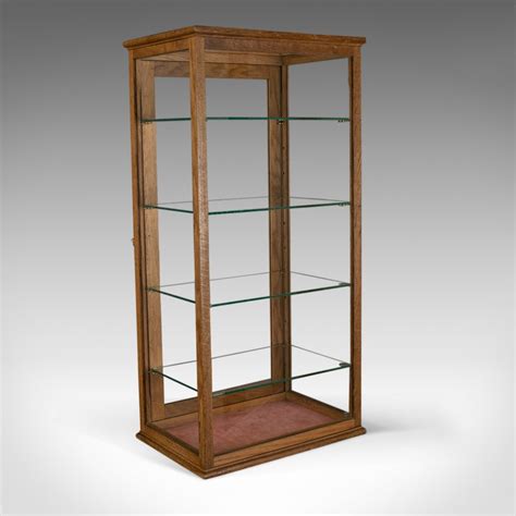 Antique Display Cabinet Glass Shelves English Antiques Atlas