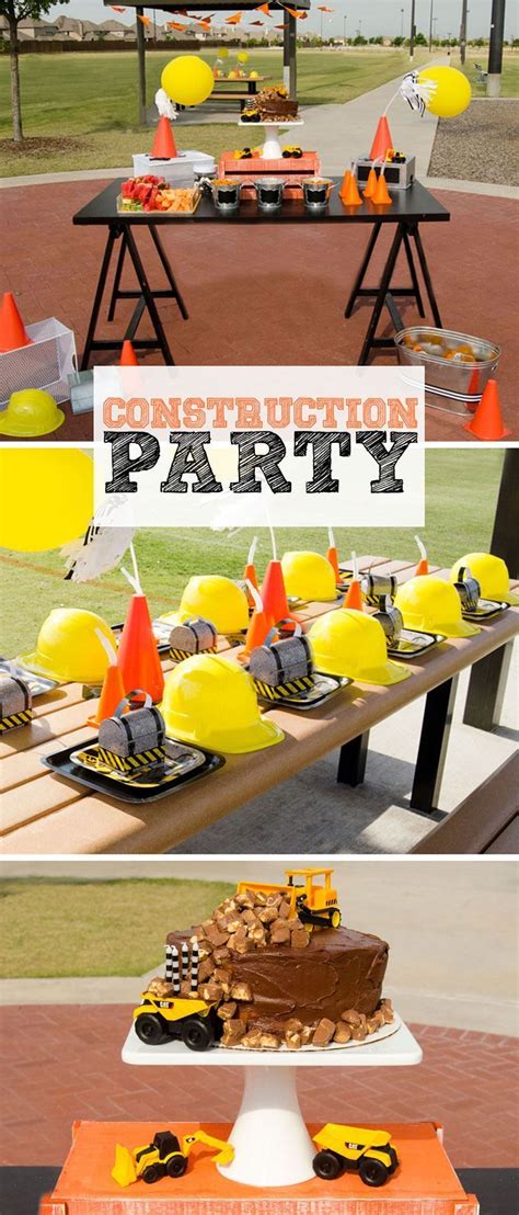Construction 2nd Birthday Party Ideas Health