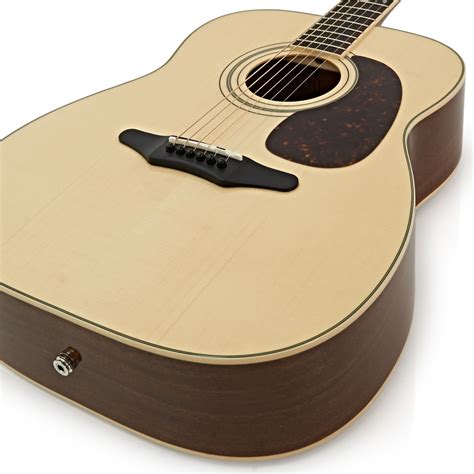 Disc Silvertone 633e Electro Acoustic Guitar Natural At Gear4music