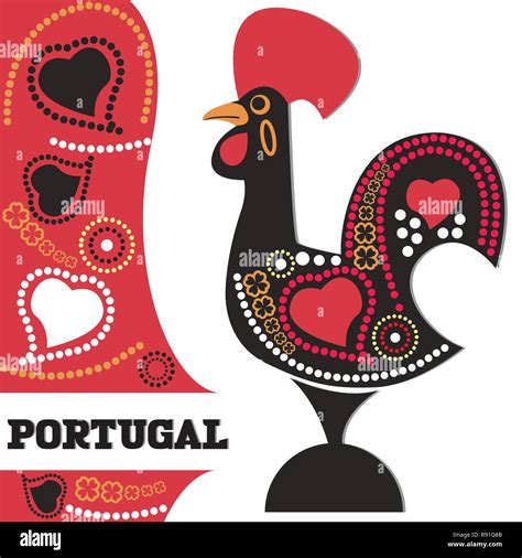 Portugal Rooster Stock Vector Images Alamy