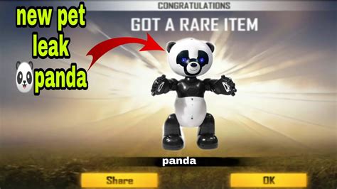 Garena free fire is trending game in 2021 with 500 million+ download. Free fire new pet panda🐼 //full details coming event ...