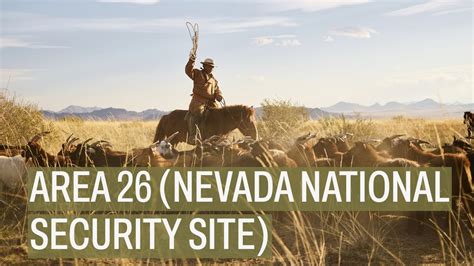 Area 26 Nevada National Security Site Youtube