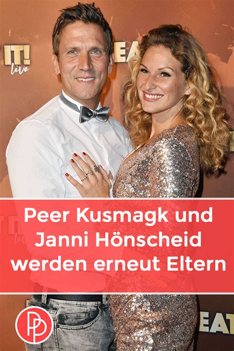 Peer Kusmagk Und Janni Hönscheid Werden Eltern