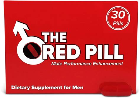 The Red Pill 30 Caps Male Performance Energy Enhancement And Sexual