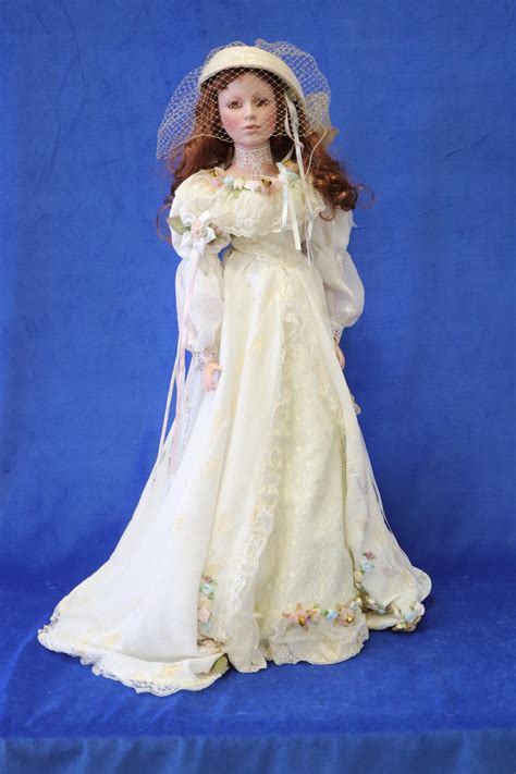 Lot Large Bride Doll