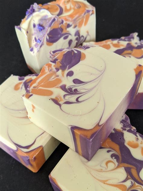 Lavender Orange ~ Shea Butter ~ Cold Process Artisan Soap By