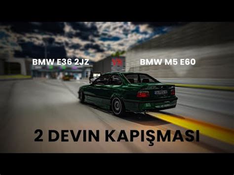 BMW E36 2JZ M5 E60 Bol Makaslı Gazlama Assetto Corsa YouTube