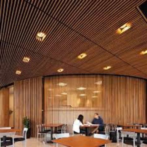 Gyptech Mdf Panel Laminated Wooden False Ceiling 18 Mm For Commercial