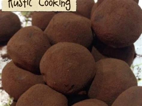 Chocolate Rum Truffles By Rustic Cooking A Thermomix ® Recipe In The