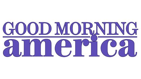 Good Morning America Logo Symbol Meaning History Png Brand