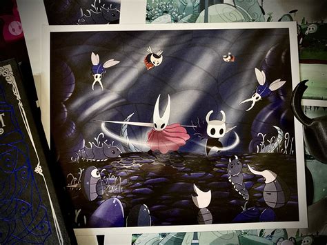 Hollow Knight And The Forgotten Crossroads Art Print Etsy