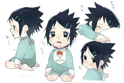 Baby Sasuke Uchiha Baby Sasuke Anime Naruto Sasuke Sakura