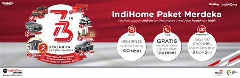 Seperti voucher untuk belanja online di blanja juga bonus layanan streaming seperti iflix dan catchplay. Indihome Paket Merdeka - Indihome Bandung