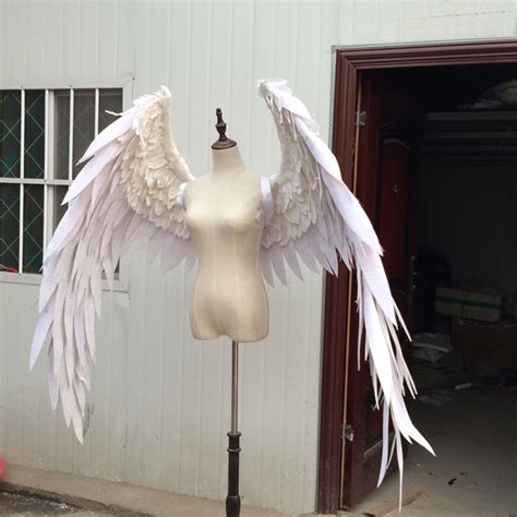 Party Decoration White Black Angel Wings Props Catwalk Show Props