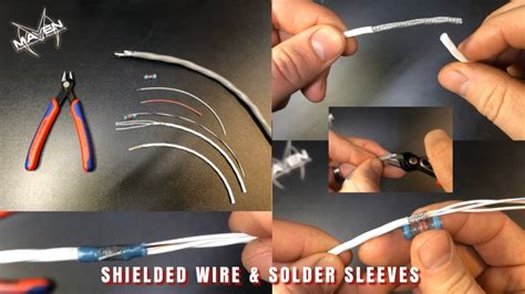 012 Shielded Cable Grounding Splicing Shielded Cable With Solder