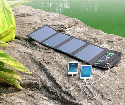 Waterproof Fast Charging Solar Charger Portable Foldable Solar Panel Charger Solar Bank Power 5v