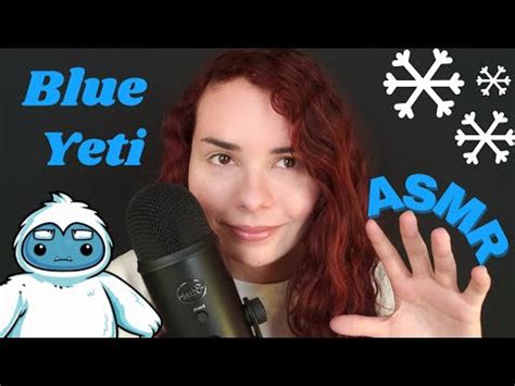 ASMR Playing With A Blue Yeti Microphone Whispering Tapping