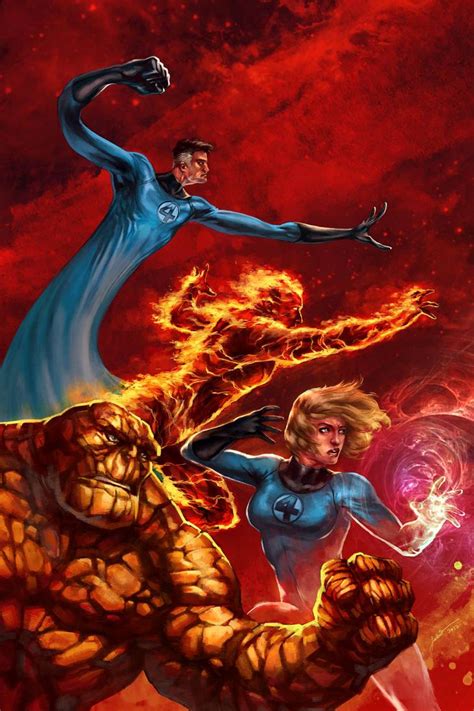 Fantastic Four By Jbcasacop On Deviantart Marvel Comics Art