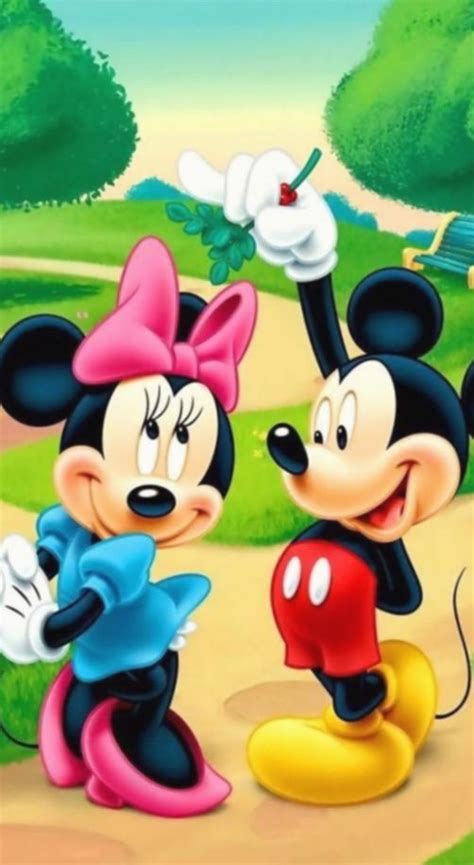 17 Couple Wallpaper Matching Mickey Mickey Mouse Wallpaper Minnie
