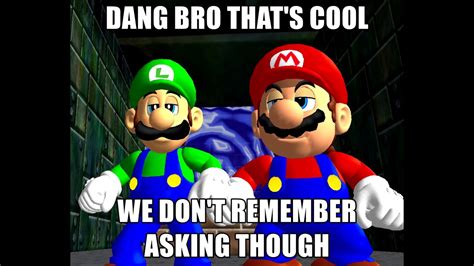 Mario Meme Dang Bro Youtube