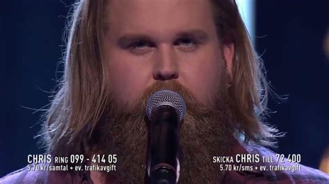 christoffer kläfford wicked game by chris isaak swedish idol 2017 superb audition