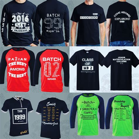 Bahkan juga kalian simpan untuk motivasi kamu sendiri. CETAKAN TSHIRT (DESIGN SENDIRI DITERIMA): Tempahan Baju Kelas