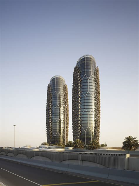 Al Bahar Towers Abu Dhabi Buildings E Architect