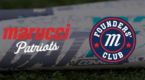 Marucci Founders Club Adds Marucci Patriots Marucci Sports