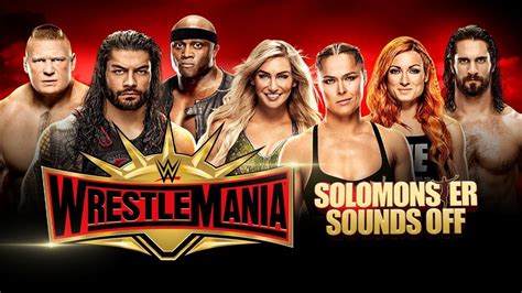 wwe wrestlemania 35 full show review first ever women s main event youtube