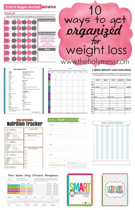 6 Best Images Of Free Printable Fill In Charts Weight Loss Tracker