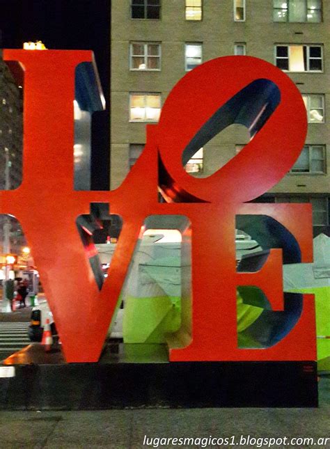 New York Dónde Encontrar Las Esculturas Love Y Hope Lugares Mágicos
