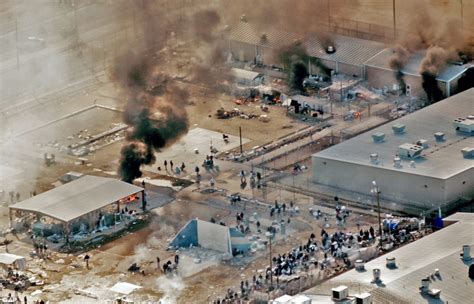 Pictured Rioting Inmates Set Jail Ablaze After Protest Over Food At