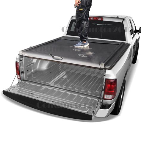 Retractable Roll Up Hard Tonneau Cover For Dodge Ram 1500 65ft Bed