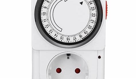 24 Hours Plug-in Timer Switch Mechanical Programmable Socket