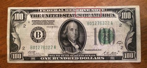 Series Of 1928 A 100 Dollar Bill 100