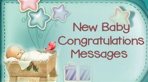 New Baby Congratulations Messages Newborn Baby Wishes Sample