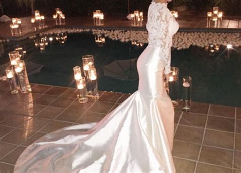 Morgan Stewarts Wedding Dress — See Her Stunning Designer Gown