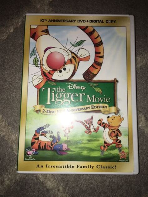 Winnie The Pooh The Tigger Movie Dvd 2009 2 Disc Set 10th